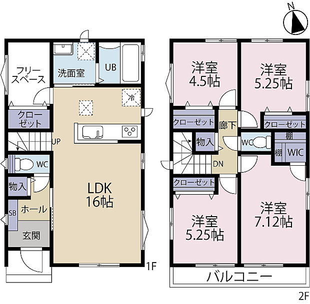 間取り図です