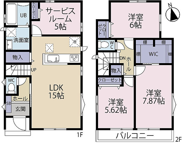 間取り図です
