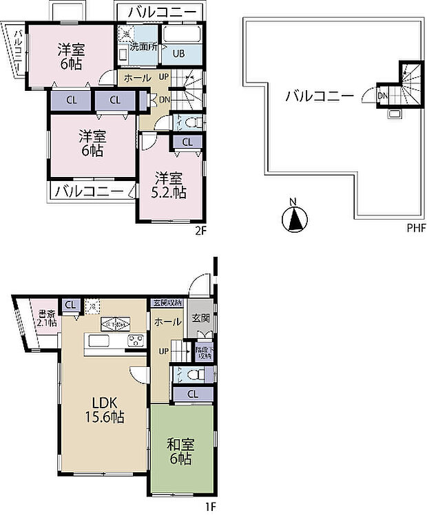 間取り図です