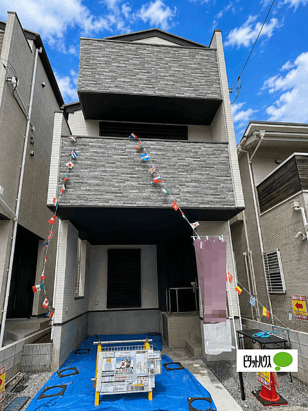 建物完成しました、いつでもご見学は可能です