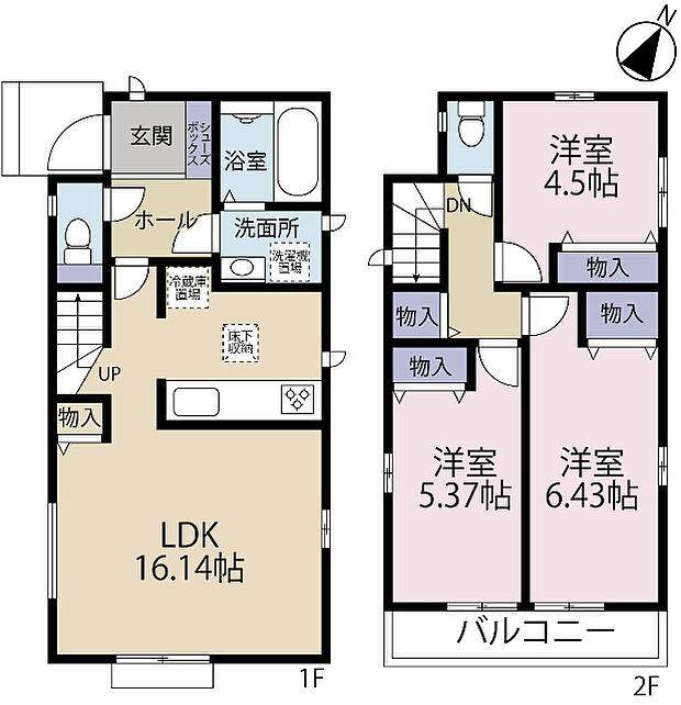 間取り図です