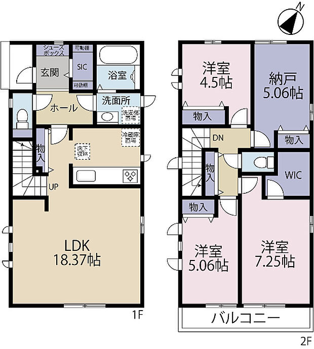 間取り図です
