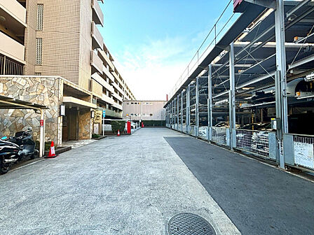 駐車場です