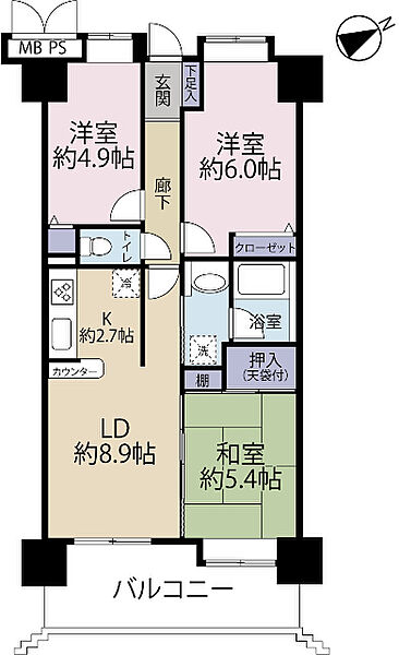 間取り：312001302452