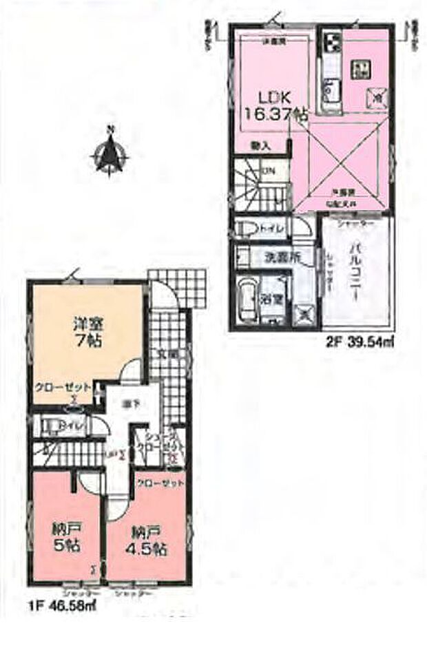 間取り図です