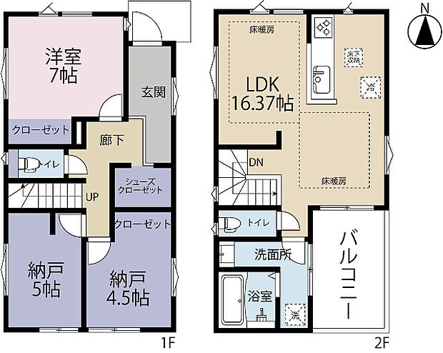 間取り図です