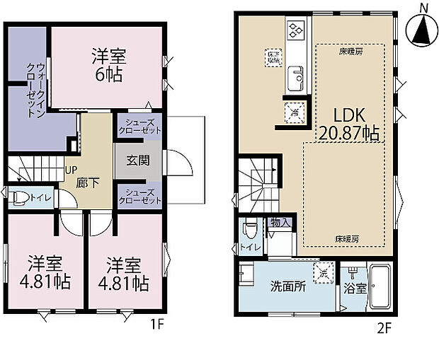 間取り図です
