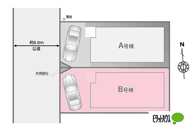 区画図です