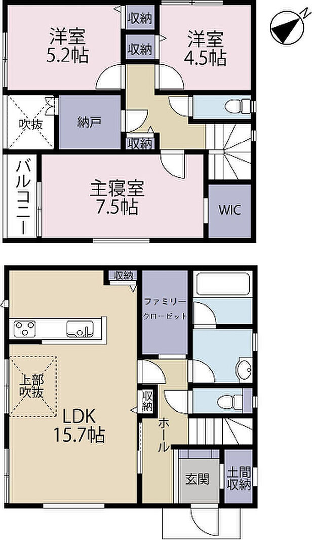間取り図です