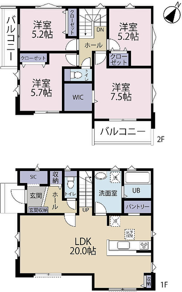 間取り図です