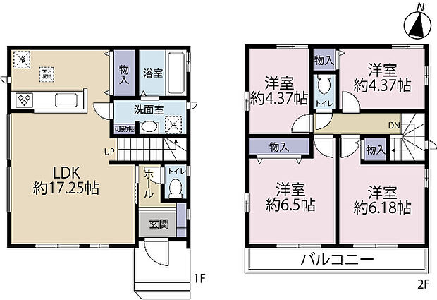 間取り図です