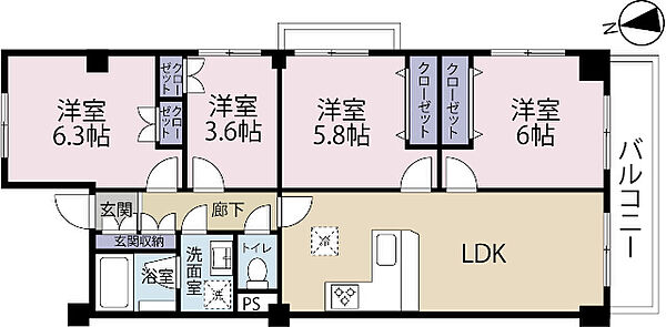 間取り：312001304387