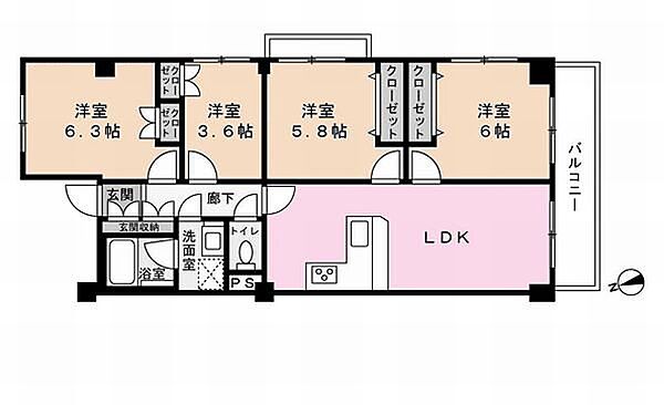 間取り：312001304387