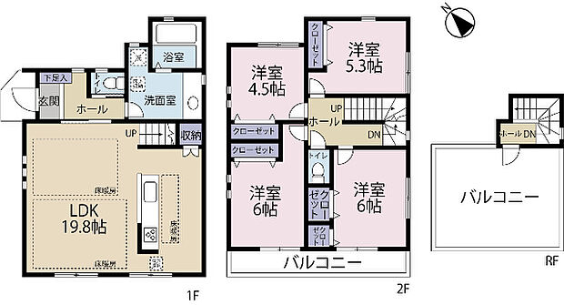 間取り図です
