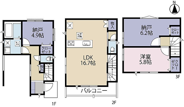 間取り図です