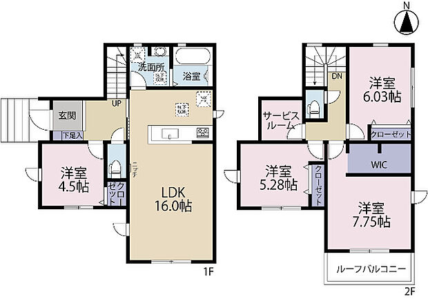 間取り図です