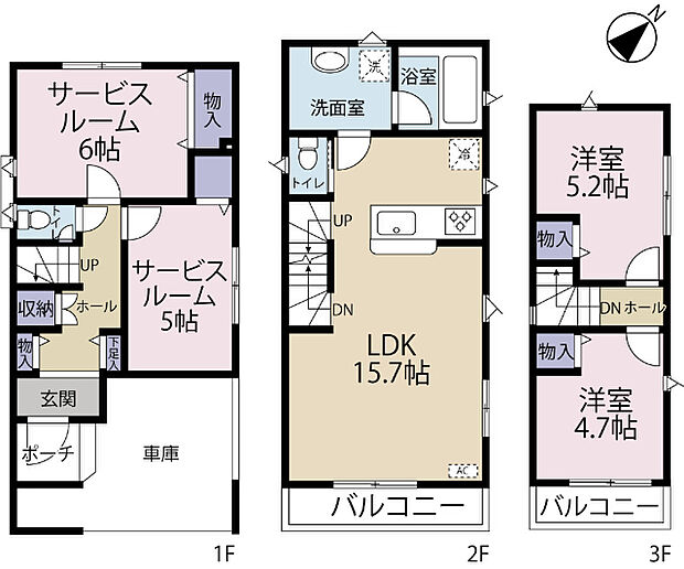 間取り図です