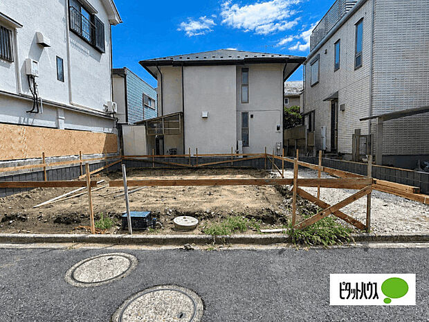 現在建築中です、いつでもご見学は可能です
