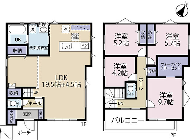 間取り図です