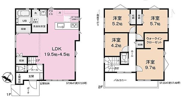 間取り図です