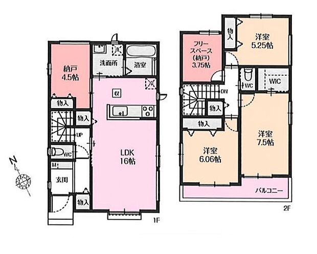 間取り図です