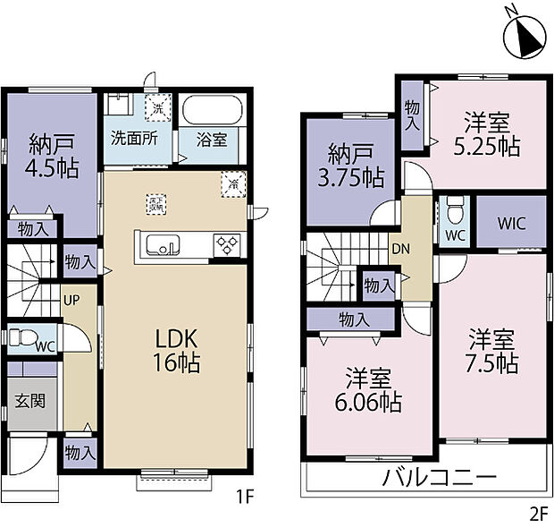 間取り図です
