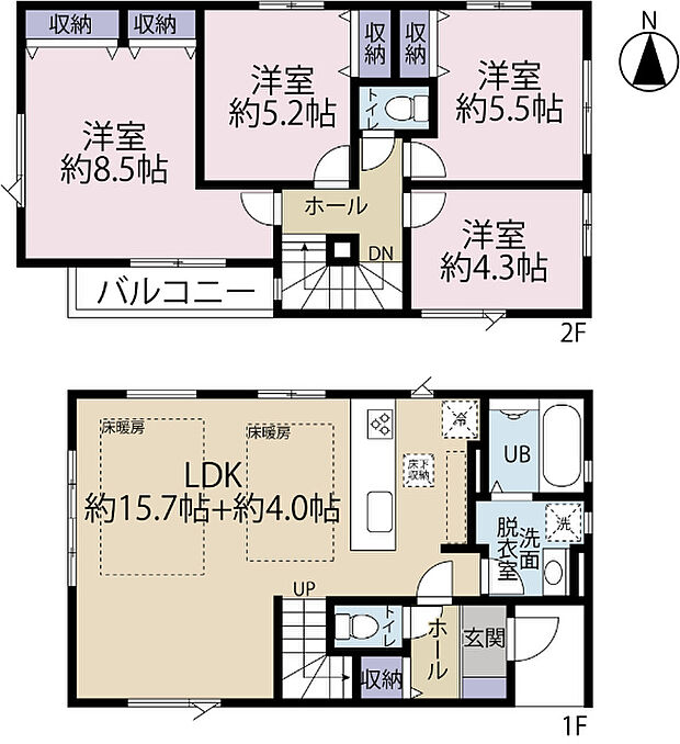 間取り図です