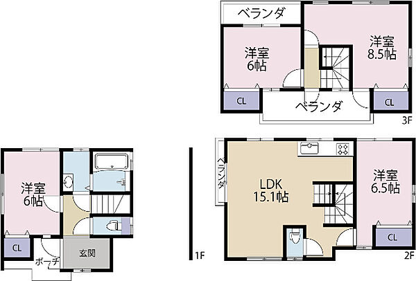 間取り図です