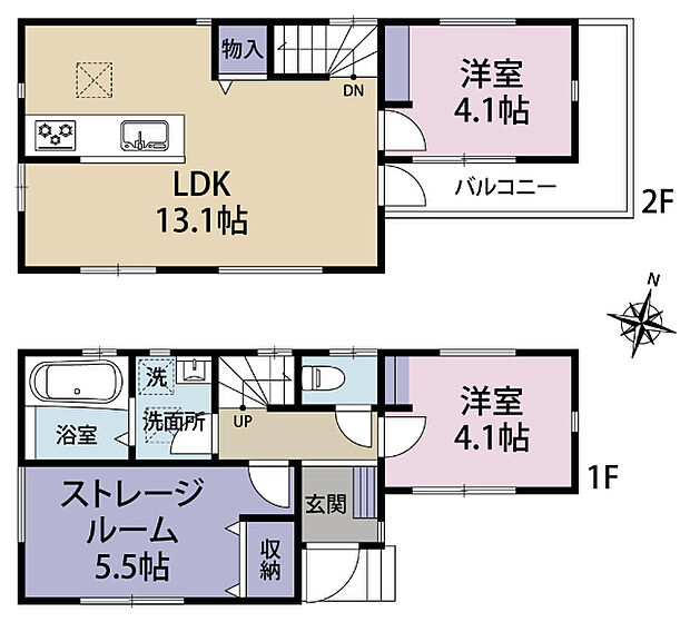間取り図です