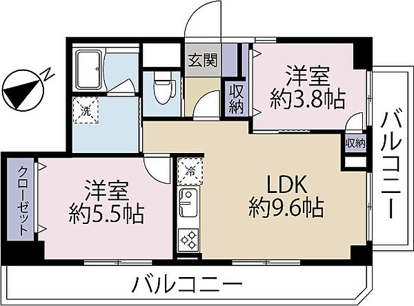 間取り図です