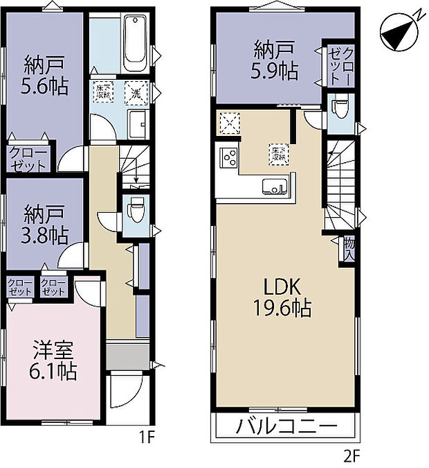 間取り図です