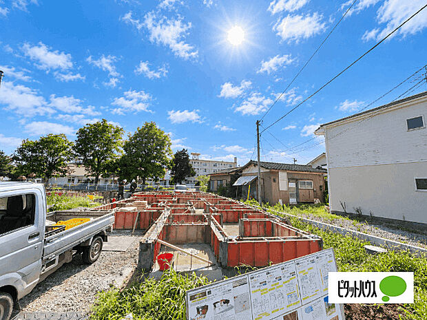 現在建築中です