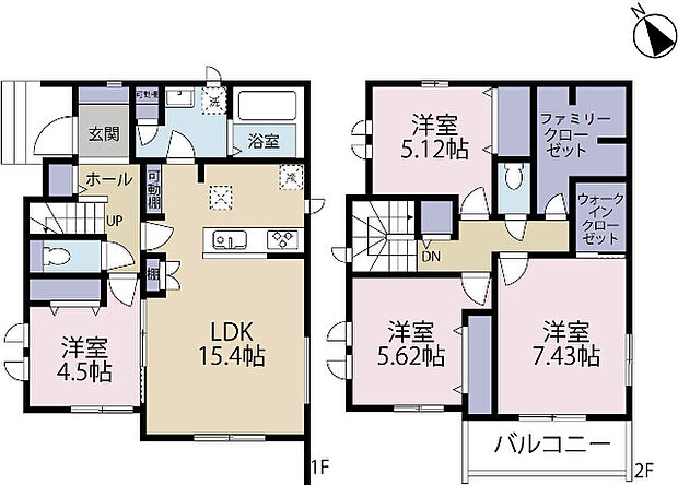 間取り図です
