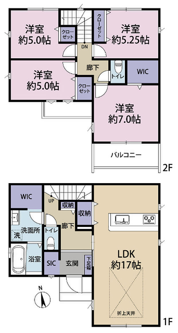 間取り図です