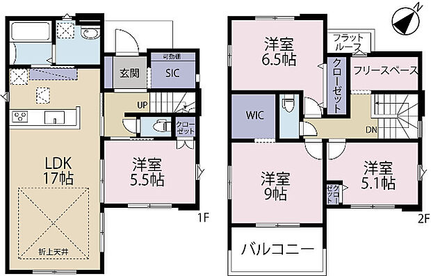 間取り図です