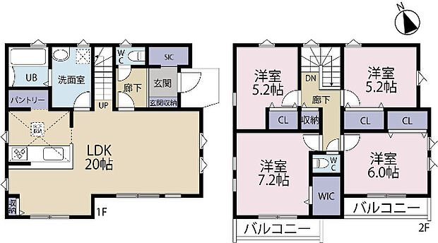 間取り図です
