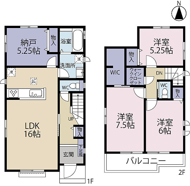 間取図です