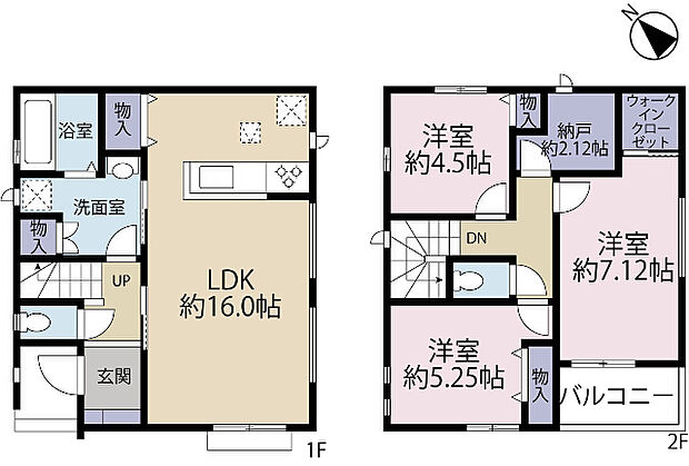 間取り図です