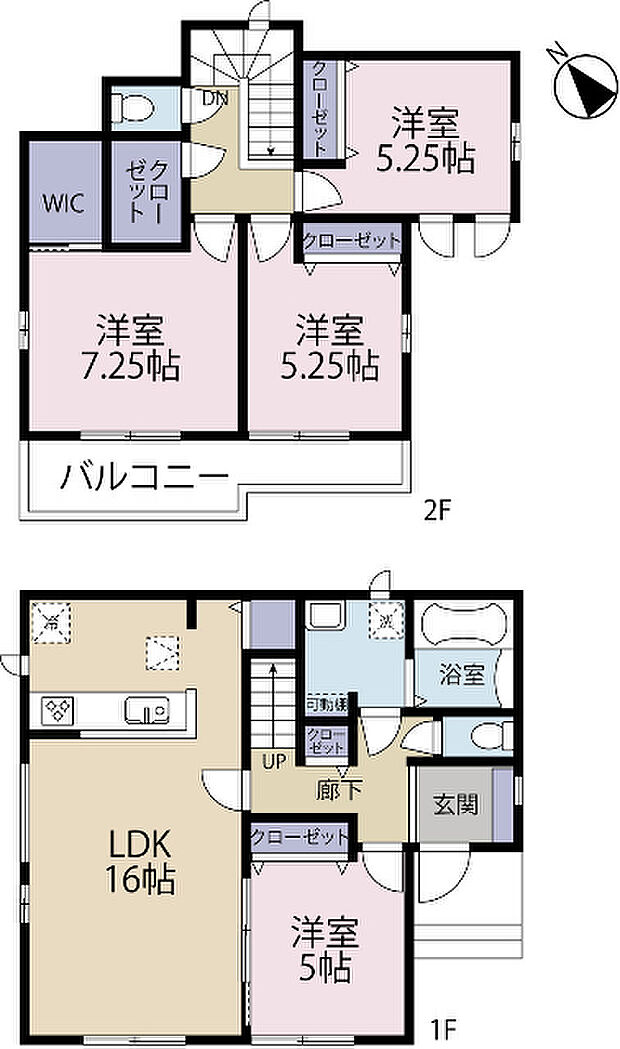間取り図です