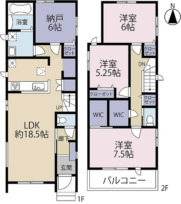 間取り図です