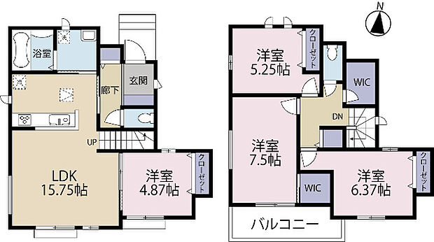 間取り図です