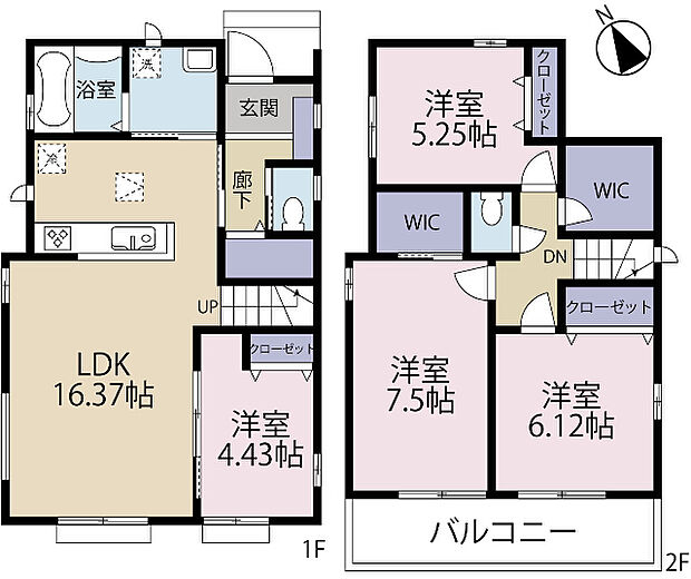 間取り図です
