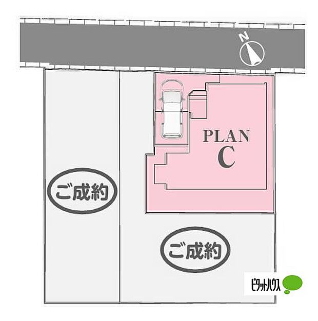 区画図です