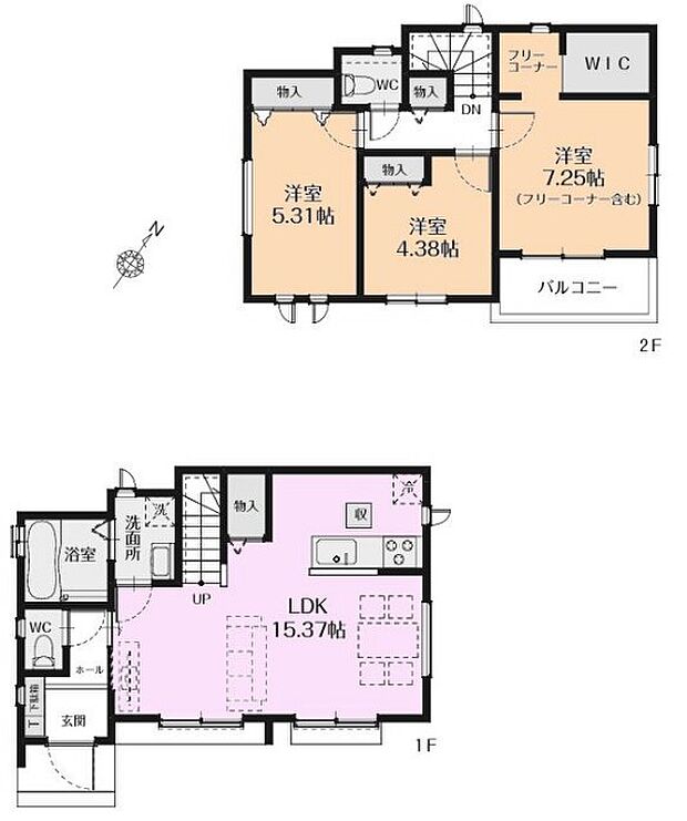 間取り図です