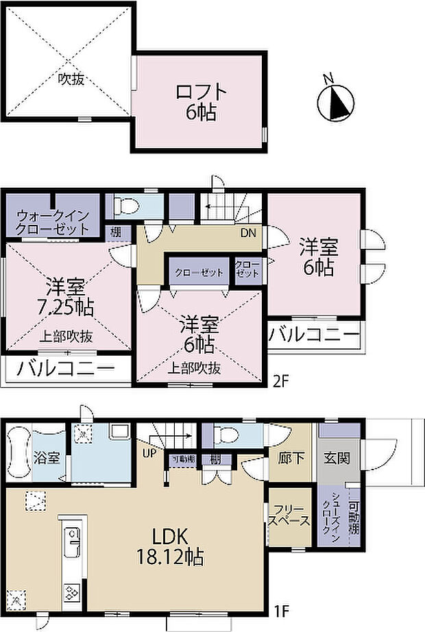 間取り図です