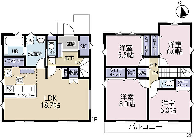 間取り図です
