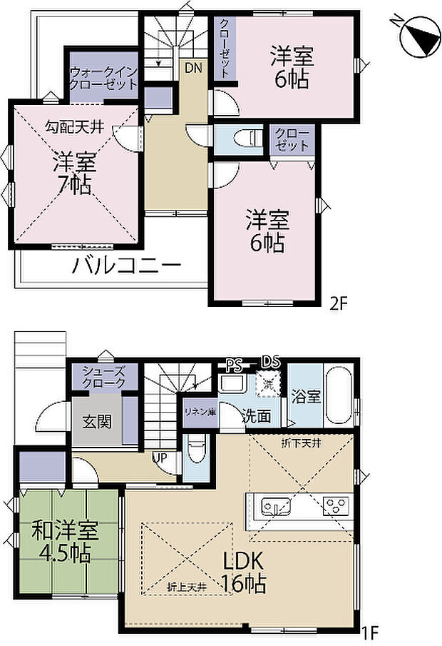 間取り図です