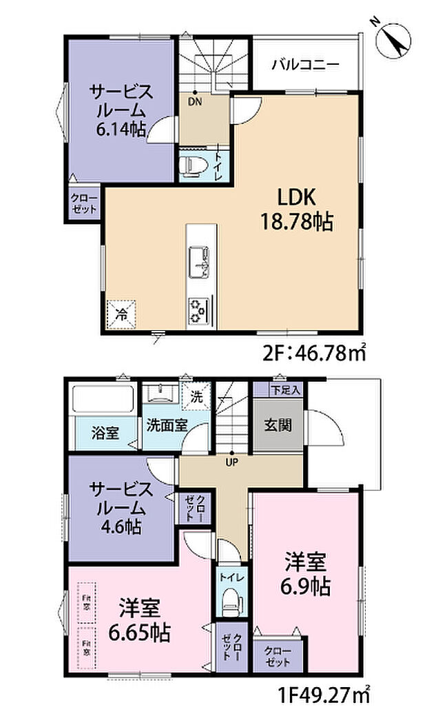 間取り図です
