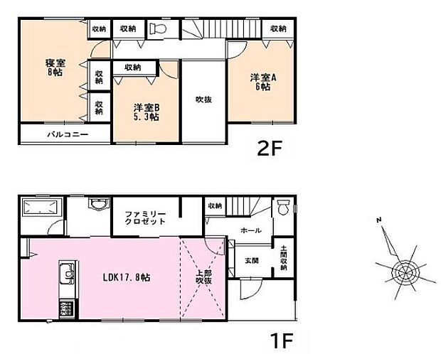 間取り図です