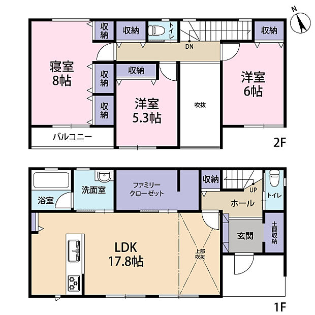間取り図です